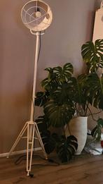 Industriële staande lamp wit, Ophalen, 150 tot 200 cm