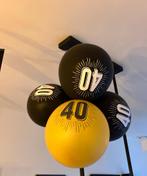 40 jaar ballonnen. 6 sets opgeblazen ballonnen, feest 40, Hobby en Vrije tijd, Feestartikelen, Versiering, Zo goed als nieuw, Ophalen