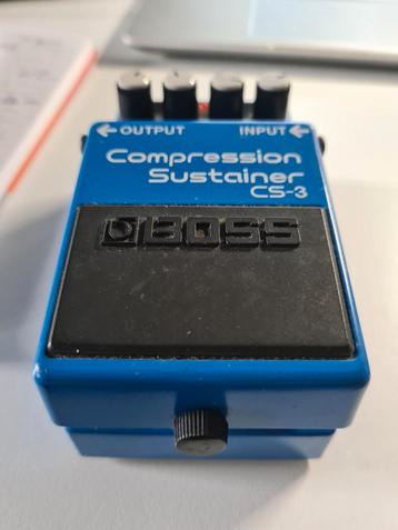 Boss CS-3 Compression Sustainer Pedaal beschikbaar voor biedingen