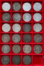 serie rijksdaalder / 2,5 gulden Willem II en Willem III, Setje, Zilver, 2½ gulden, Ophalen of Verzenden