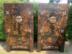 2 oude Chinese kasten, Ophalen