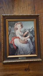 Schilderij van vrouw met rozen, Ophalen