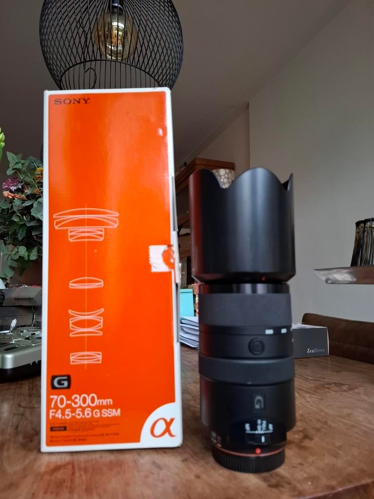 Sony SAL 70-300mm f/4.5-5.6 G SSM Telelens, Audio, Tv en Foto, Fotografie | Lenzen en Objectieven, Ophalen of Verzenden, Zo goed als nieuw