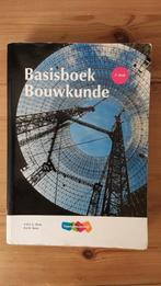 Basisboek Bouwkunde 5e druk, Boeken, Studieboeken en Cursussen, Ophalen of Verzenden, Beta, Zo goed als nieuw, HBO