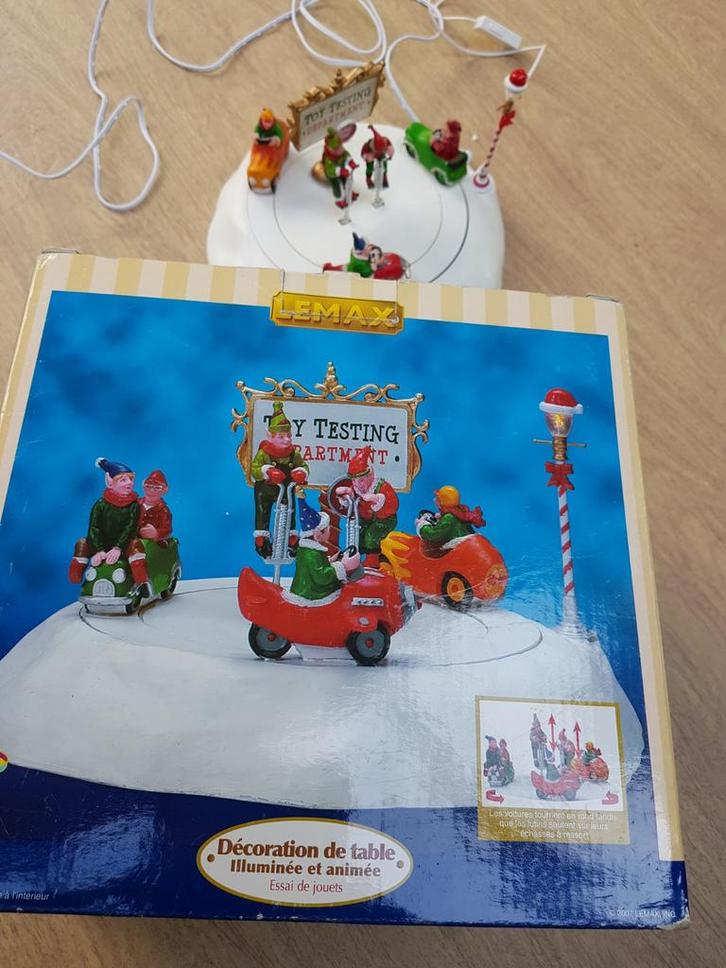 Lemax Toy Testing Defect! Zeldzaam Retired Carnival, Diversen, Kerst, Gebruikt, Ophalen of Verzenden