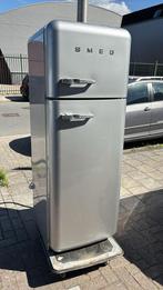 SMEG Koelkast Grijs - Retro Design, Witgoed en Apparatuur, 150 tot 200 liter, 60 cm of meer, Ophalen of Verzenden, 140 tot 160 cm