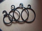 Sjaals hanger zwart 4 stuks voor € 3, Ophalen of Verzenden, Zo goed als nieuw