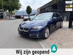 BMW 5-serie Touring 535d/Navi/Volleder/Aut/Nette Auto, Achterwielaandrijving, Gebruikt, 2993 cc, Blauw