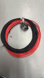 Solarkabel 4mm rood en zwart 25 mtr set, Ophalen of Verzenden, Zo goed als nieuw, Kabel of Snoer