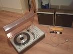 Luxe vintage platenspeler 660 van Philips met 2 speakers., Ophalen of Verzenden, Philips