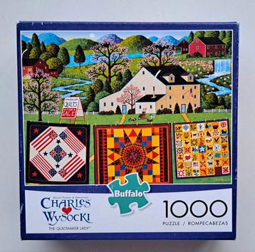 Amerikaanse puzzel 1000 stukjes.  beschikbaar voor biedingen