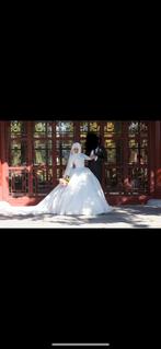 Trouwjurk, Ophalen of Verzenden, Zo goed als nieuw, Wit, Trouwjurk