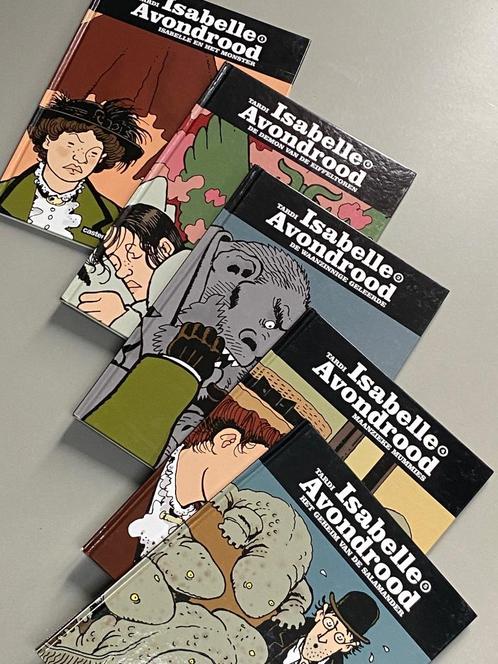 5 strips - Isabelle Avondrood 1 t/m 5  Hardcovers /  2007, Boeken, Stripboeken, Zo goed als nieuw, Meerdere stripboeken, Ophalen of Verzenden