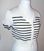 Banned Sailor Stripe top. Offwhite, extra large., Overige kleuren, Maat 46/48 (XL) of groter, Nieuw, Ophalen of Verzenden