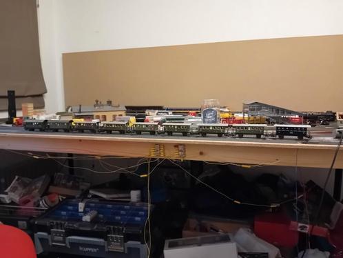 9 pasagiersrijtuigen gebruikt van MARKLIN, Hobby en Vrije tijd, Modeltreinen | H0, Gebruikt, Wisselstroom, Märklin, Ophalen of Verzenden