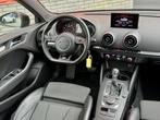 Audi A3 Sportback 1.4 TFSI S-Line Cruise Navi 19" RS PDC LED, Euro 5, Gebruikt, Zwart, Leder en Stof