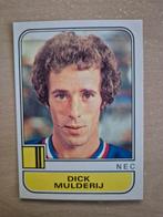Panini Voetbal 82 Dick Mulderij NEC, Verzamelen, Sportartikelen en Voetbal, Ophalen of Verzenden, Zo goed als nieuw, Overige binnenlandse clubs