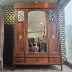 Mooie antieke eikenhouten kledingkast, Ophalen