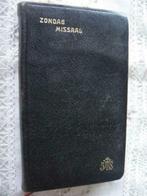 Prachtig Zondag Missaal leren band en goud opsnee 1946, Antiek en Kunst, Antiek | Boeken en Bijbels, Ophalen of Verzenden