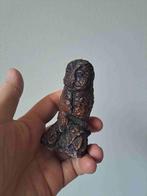 Uil beeldje van kunsthars in het bruin D6 x H9.5 cm, Verzamelen, Dierenverzamelingen, Ophalen of Verzenden, Zo goed als nieuw