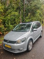 VW TOURAN HIGHLINE/PANO/AUTOMAAT/STOELVERWARMING/AUTPARKEREN, Auto's, Volkswagen, Automaat, Zwart, Particulier, Zilver of Grijs