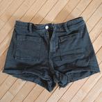 Als nieuw zwarte/ Antraciet jeans short Zara 38, Ophalen of Verzenden, Zo goed als nieuw, Zwart, W30 - W32 (confectie 38/40)