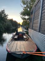 Tuindersvlet met 25 PK Mercury motor, Watersport en Boten, Motorboten en Motorjachten, Ophalen, 10 tot 30 pk, Gebruikt, Staal