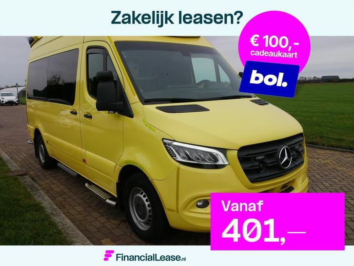 Mercedes-Benz SPRINTER V6 3.0 AMBULANCE AUT * 26999 EX BTW *, Auto's, Mercedes-Benz, Bedrijf, Lease, Financial lease, V-Klasse