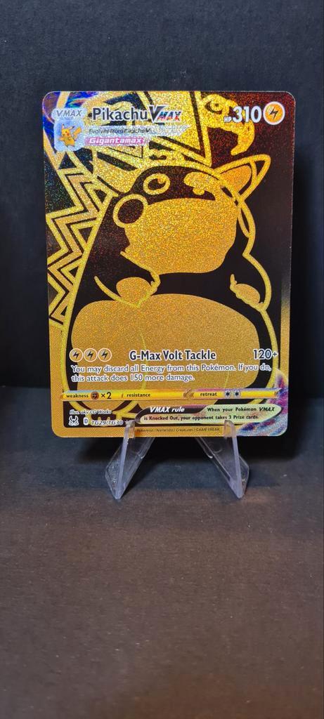 Pikachu VMAX # TG29 Lost Origin, Verzamelen, Speldjes, Pins en Buttons, Zo goed als nieuw, Ophalen of Verzenden