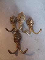 Leeuwenkop kapstokhaken, Ophalen of Verzenden, Wandkapstok, Minder dan 100 cm