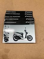 Nieuw (NOS) Instructieboekjes diversen talen HONDA NSC110, Ophalen of Verzenden, Honda