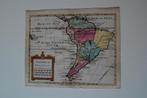 ZUID-AMERIKA Kopergravure Landkaart 1795 M.A. LOTTER E12, Gelezen, Overige gebieden, Verzenden, Voor 1800