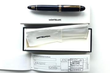 Montblanc vulpen Meisterstück 149 CIGAR (nog nieuw) 18K F beschikbaar voor biedingen