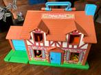 Vintage fisher price huis, Ophalen, Gebruikt, Speelset