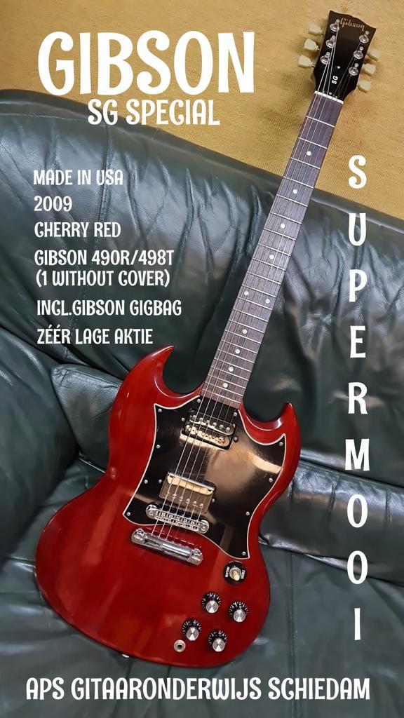 GIBSON SG SPECIAL USA 2009 INCL.GIBSON GIGBAG, Muziek en Instrumenten, Snaarinstrumenten | Gitaren | Elektrisch, Zo goed als nieuw