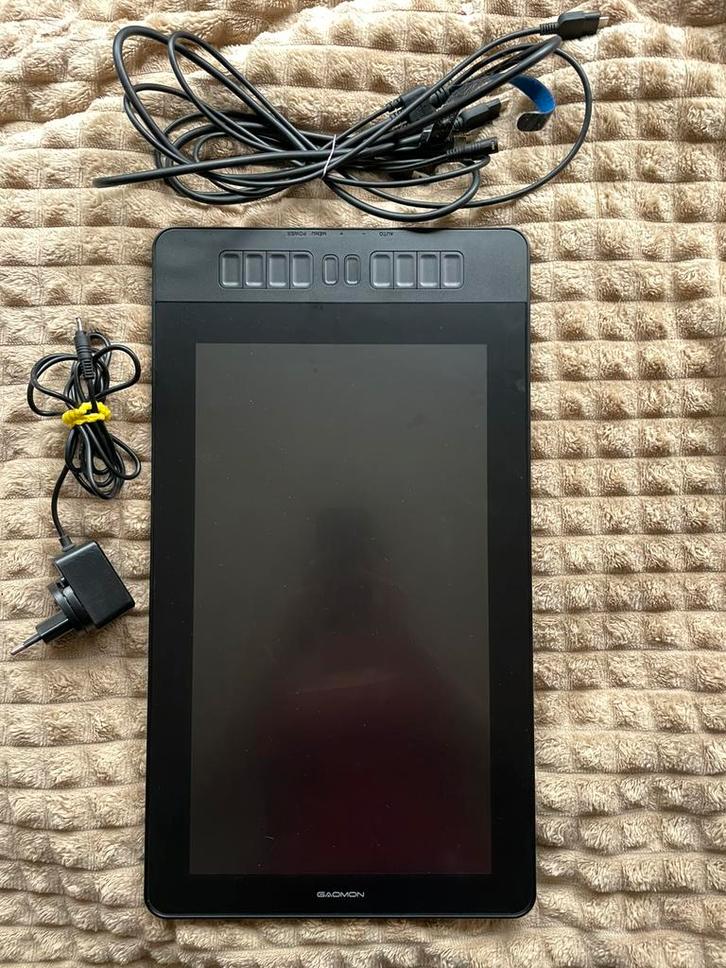 GAOMON PD1561 grafisch tablet – zo goed als nieuw, Computers en Software, Tekentablets, Nieuw, Bedraad, Verzenden