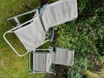 crespo relaxfauteuil tuinstoel twee stuks fauteuil, Gebruikt, Aluminium, Loungeset, Stoel