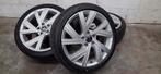 18" VW R-line Golf 5 6 7 8 Caddy orig velgen winterbanden, 18 inch, Gebruikt, Banden en Velgen, V