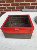 Oud Verkade vensterblik winkelblik koekblik vintage, Ophalen of Verzenden, Gebruikt, Koek(jes), Verkade
