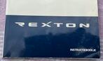 Instructieboekje Ssangyong Rexton 2001-2006, Auto diversen, Handleidingen en Instructieboekjes, Ophalen of Verzenden
