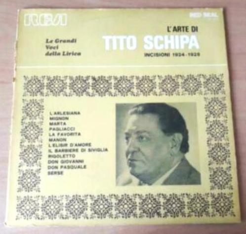 Tito Schipa ‎– L'Arte di Tito Schipa Incisioni 1924-1928, Cd's en Dvd's, Vinyl | Klassiek, Zo goed als nieuw, Opera of Operette
