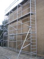 Aanbieding: Aluminium Gevelsteigers van Steiger & Laddersp., Ophalen of Verzenden, Nieuw, Overige typen, 5 meter of hoger