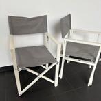 Regisseursstoelen inklapbaar, Tuin en Terras, Ophalen, Gebruikt, Hout, Inklapbaar