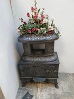 Gietijzeren antieke kachel, Ophalen of Verzenden