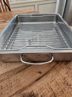 Ovenschaal met rooster, Ophalen, Zo goed als nieuw