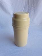 Retro vintage art deco thermosfles van Thermos - geel, Verzamelen, Retro, Ophalen of Verzenden, Huis en Inrichting