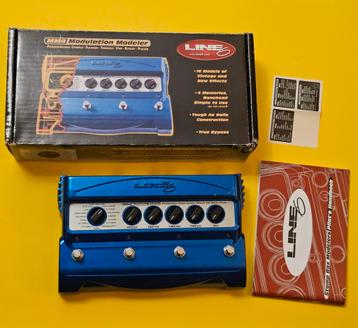 Line 6 MM4 Modulation Stompbox beschikbaar voor biedingen