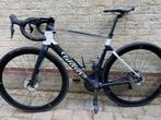 Wit zwarte Wilier fiets, 28 inch, Carbon, 10 tot 15 versnellingen, 49 tot 53 cm