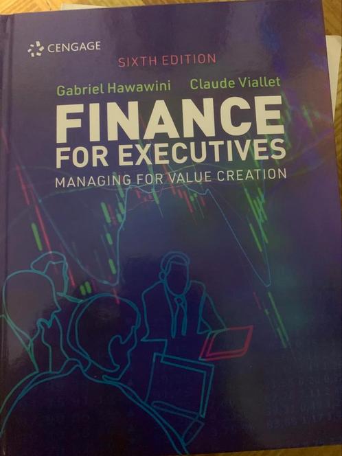 Finance for Executives, Boeken, Wetenschap, Zo goed als nieuw, Ophalen of Verzenden