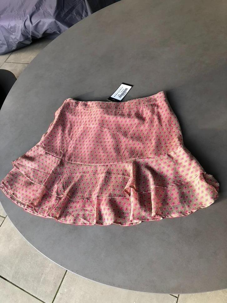 Nieuw roze/grijs Lofty Manner rokje, maat XL, Kleding | Dames, Rokken, Nieuw, Maat 46/48 (XL) of groter, Roze, Boven de knie, Verzenden